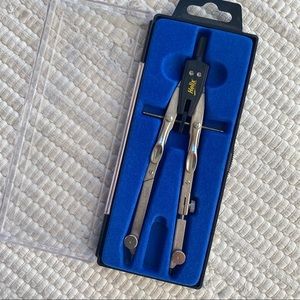 Vtg Metal Protractor -Helix